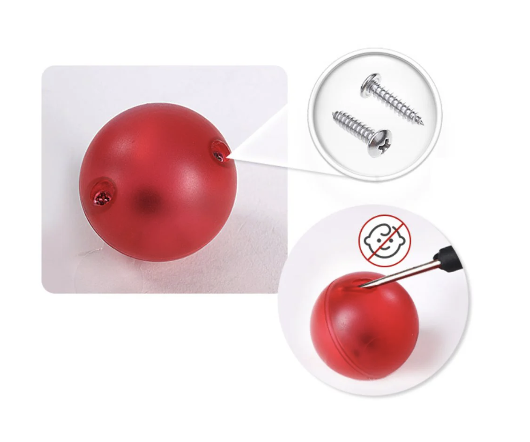 Bolas Dazzling Lights Led Pack 4 - Cleverclixx 