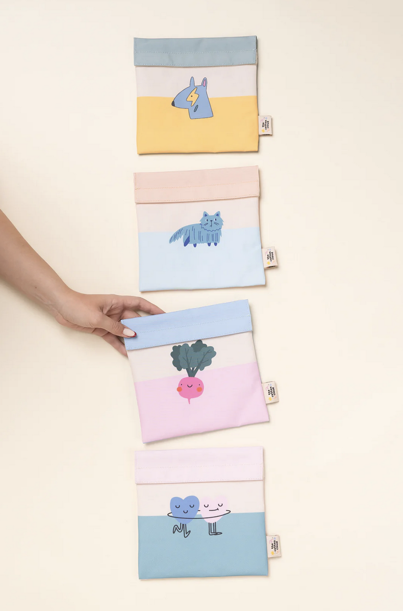  Bolsa para Sandwich Veggie Pals - the cotton cloud 