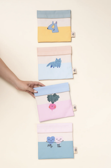  Bolsa para Sandwich Veggie Pals - the cotton cloud 