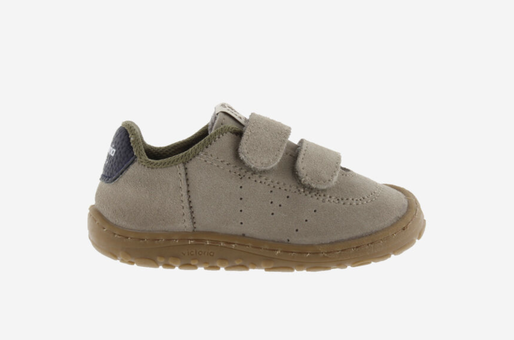 Bosco Barefoot Couro Rachado Taupe - Victoria 