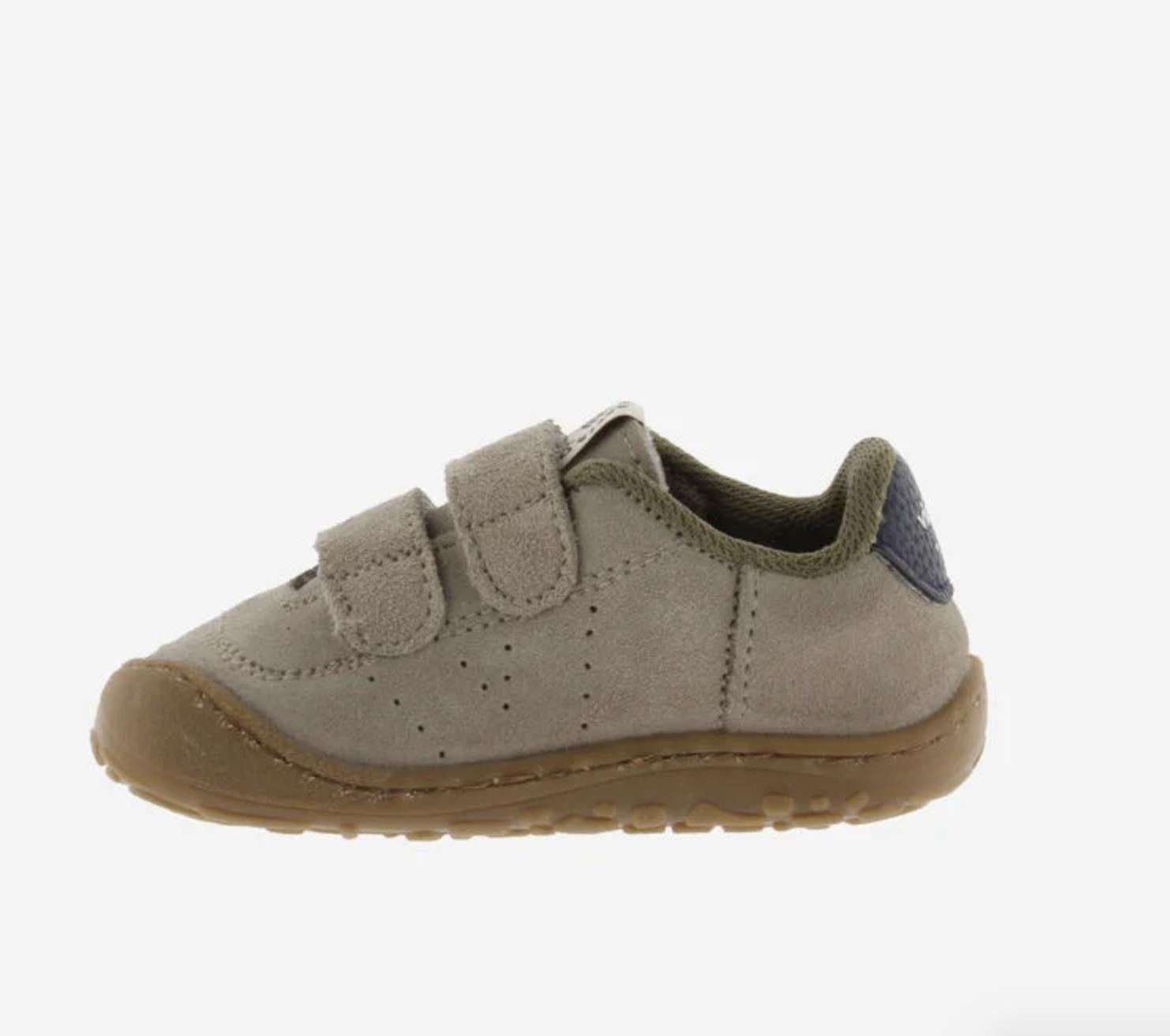  Bosco Barefoot Couro Rachado Taupe - Victoria 