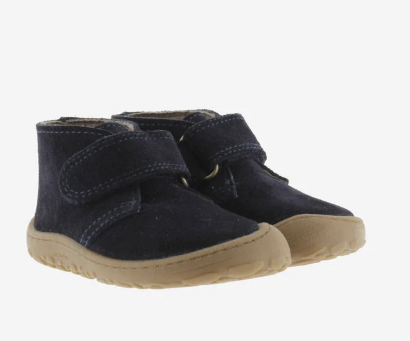  Bosco Tira Botim Barefoot Couro Rachado Marinho - Victoria 