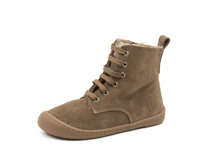  Botas Serraje Taupe/Beige - Flexi Nens 