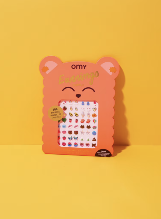 Brincos Autocolantes Kawaii - Omy 