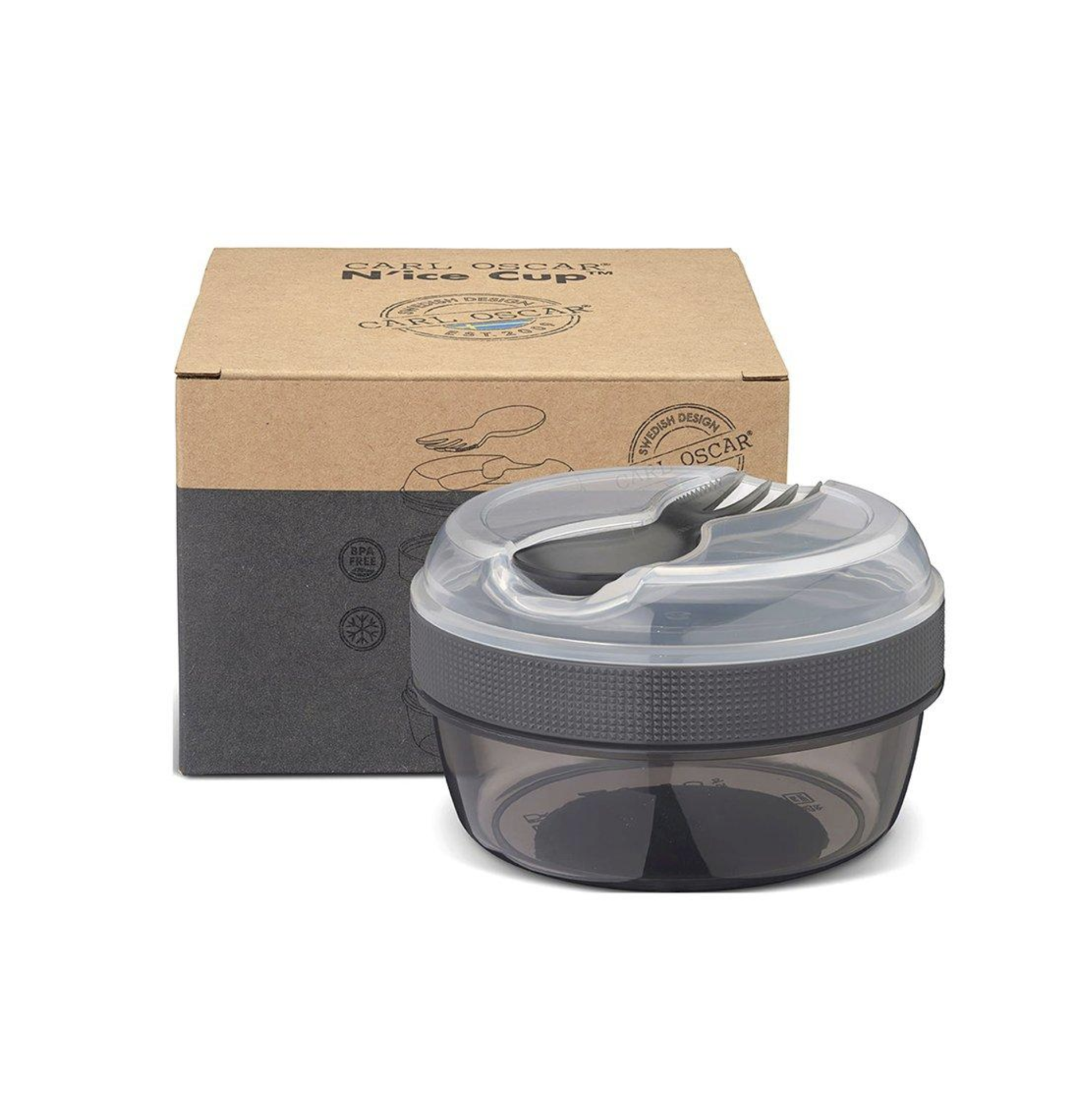 Caixa N'ice Cup com Tampa de Resfrigeração Grey - Carl Oscar 1