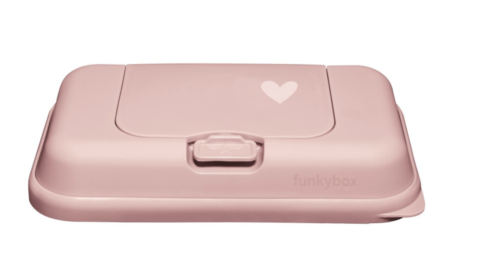 Caixa para Toalhitas To Go Rosa Pastel Coração - FunkyBox 