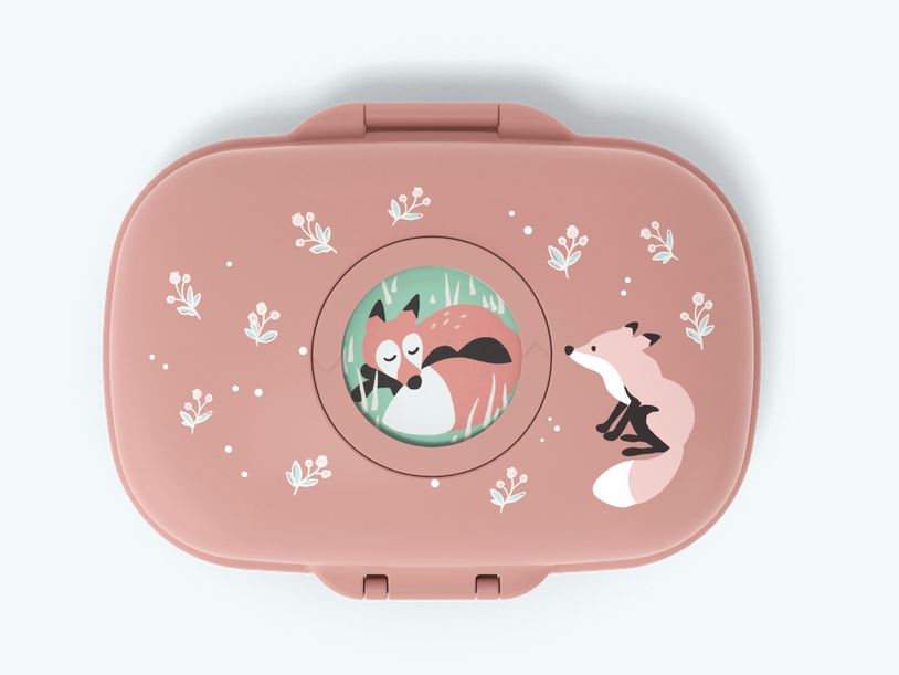  Caixa Snacks MB Gram Cinnamon Fox - Monbento 