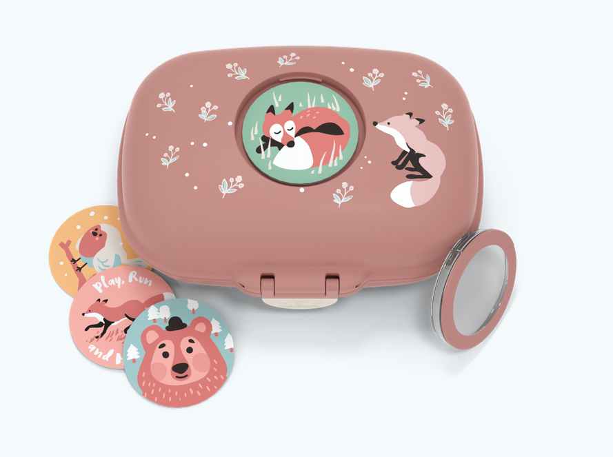  Caixa Snacks MB Gram Cinnamon Fox - Monbento 
