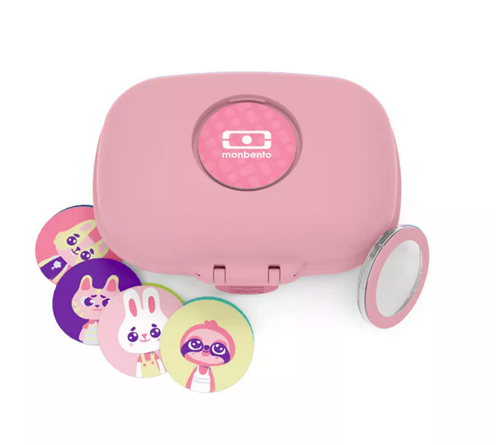  Caixa Snacks MB Gram Pink Blush - Monbento 