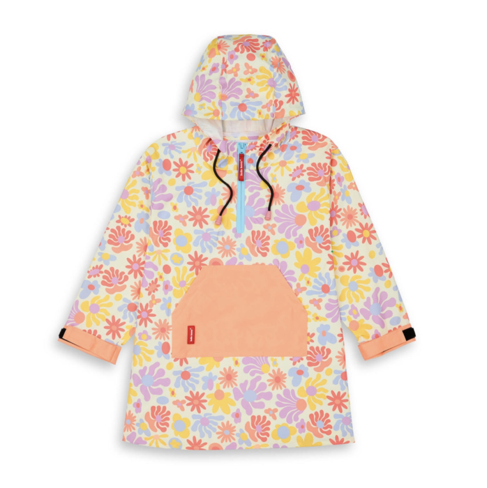  Capa de Chuva Retro Flowers - Hello Hossy 