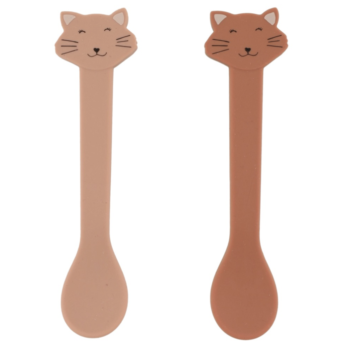  Colher de Silicone Pack 2 Mrs. Cat - Trixie 
