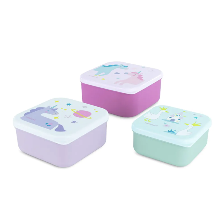  Conjunto Caixas de Lanche Fantasy - Miniland 