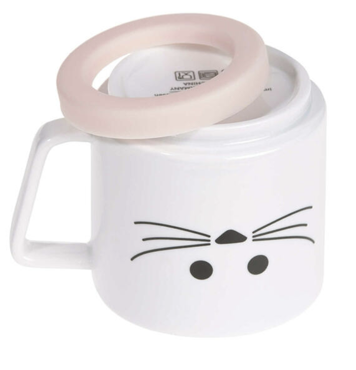  Conjunto de Alimentação em Porcelana Little Chums Mouse- Lassig 