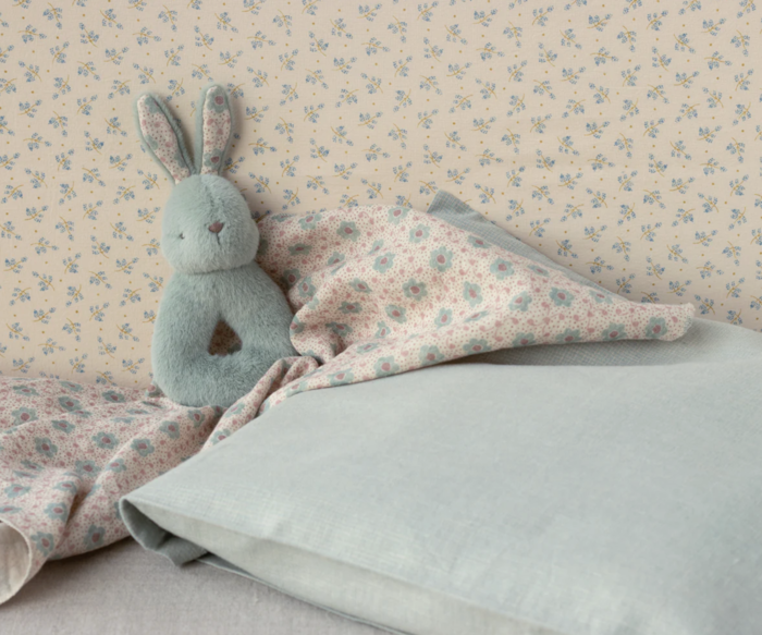 Conjunto de Coelhos com Guizos Verde Menta - Maileg