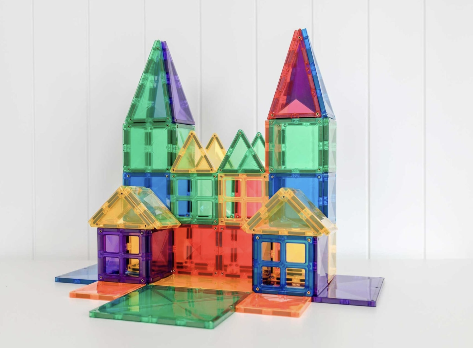  Connetix Rainbow Creative Pack 102 Peças - Connetix Tiles 
