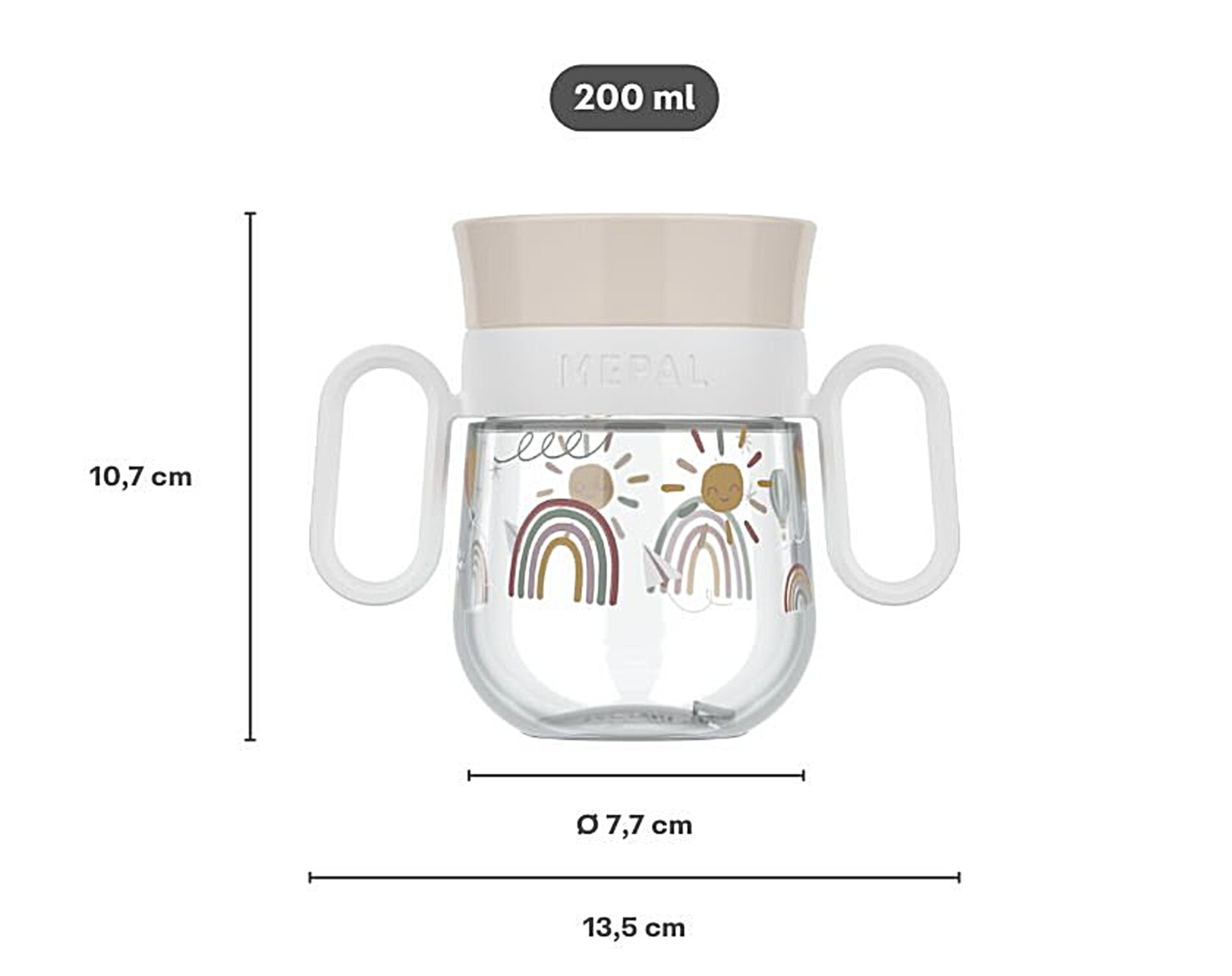  Copo 360º Little Farm 200 ml - Little Dutch 