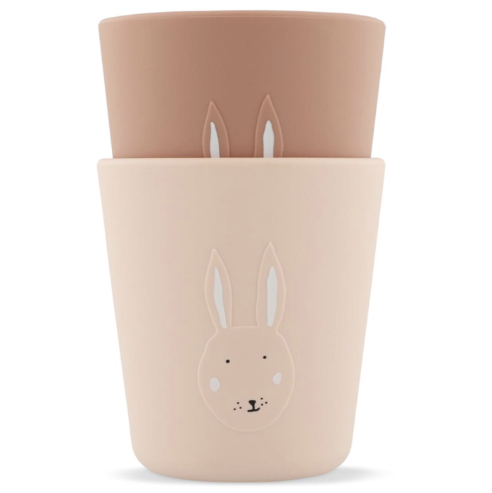  Copo de Silicone Pack 2 Mrs. Rabbit - Trixie 