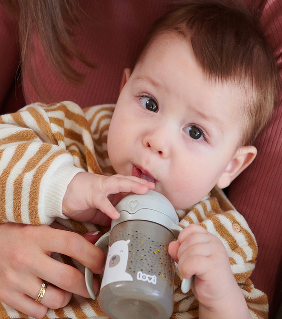 Copo / Garrafa com Palhinha Buddy Bear - Lovi 