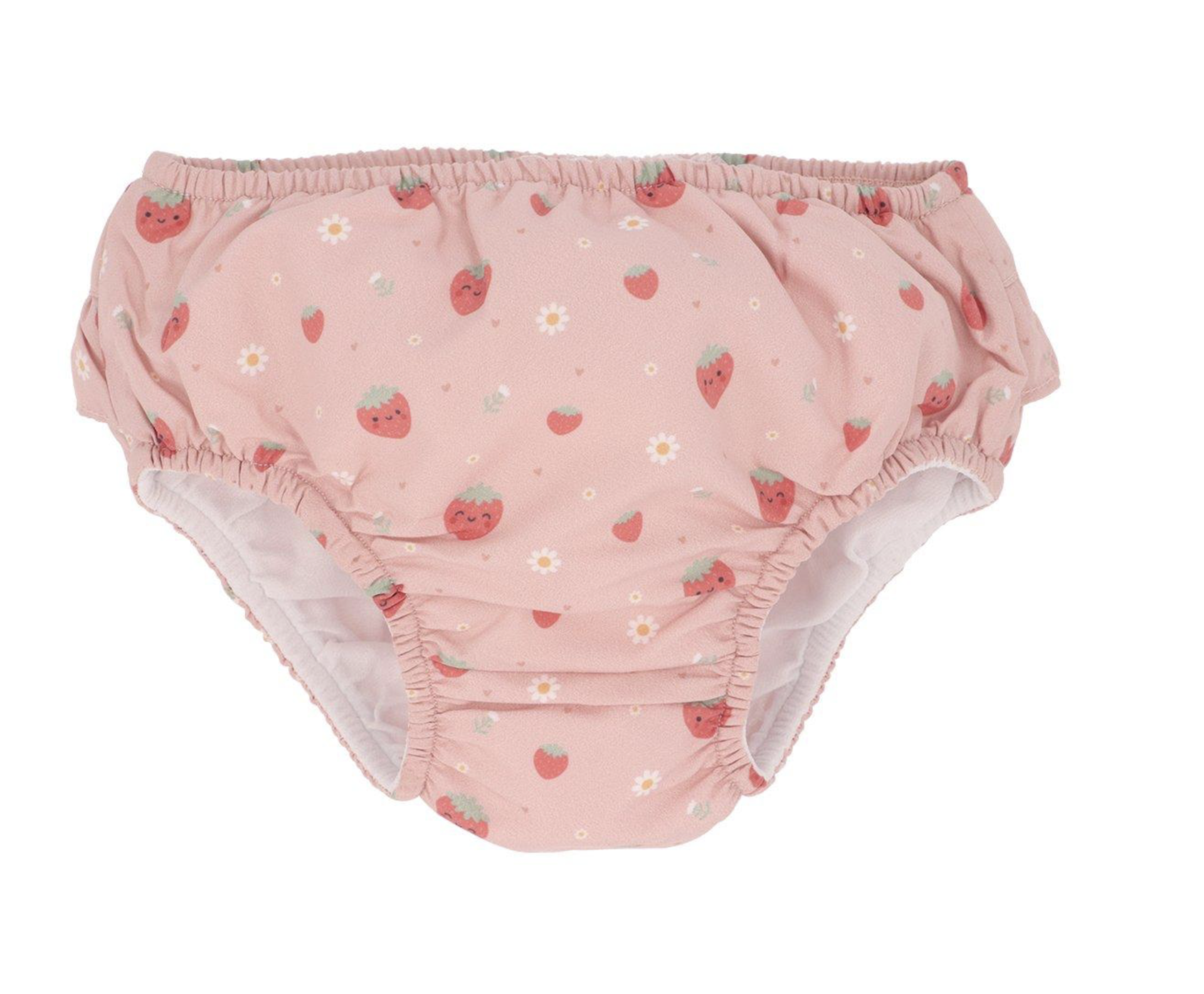  Cueca Fralda com folhos Strawberries - Monnëka by Tutete 