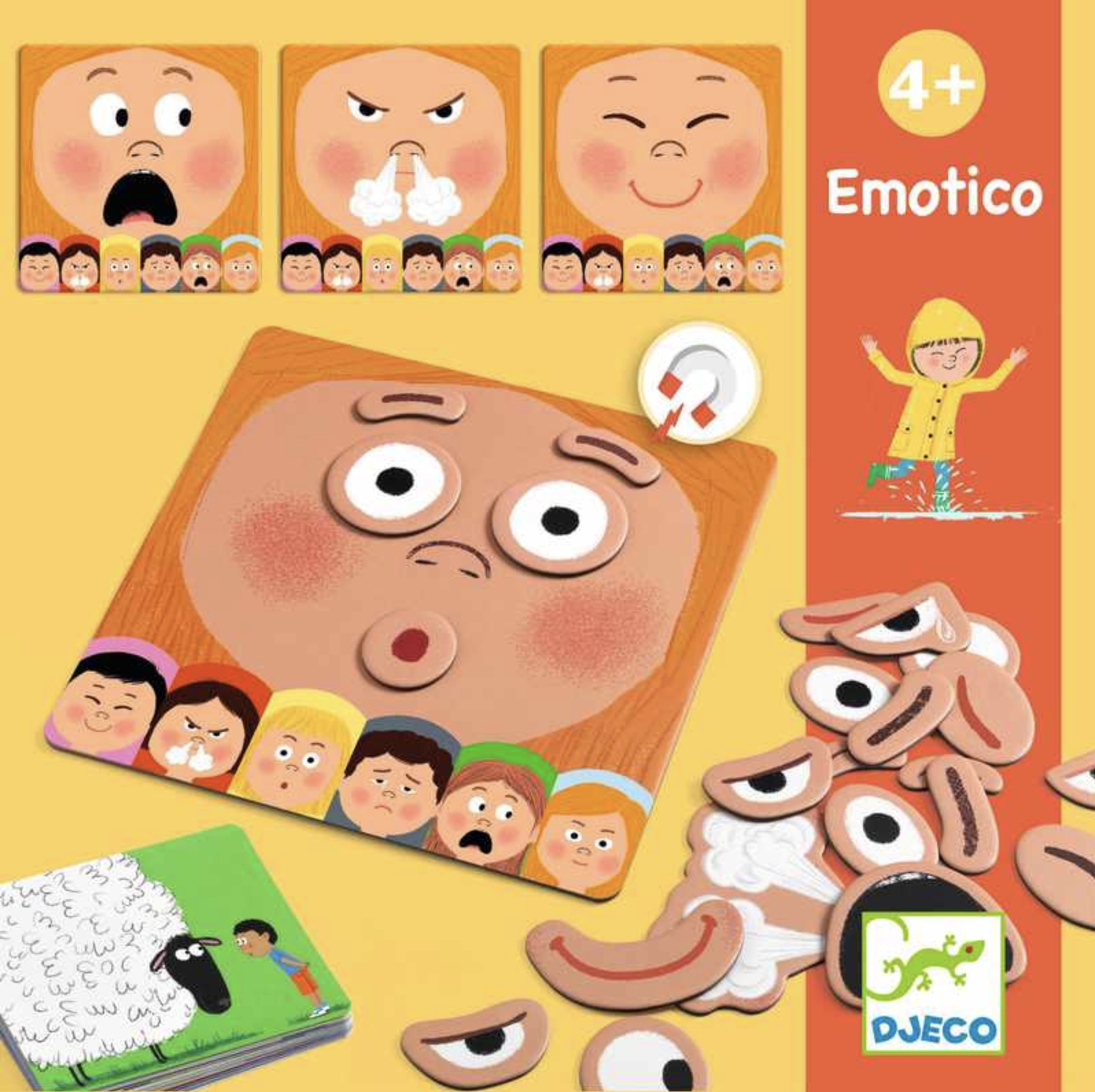  Emotico Jogo de Reconhecimento de Emoções - Djeco 