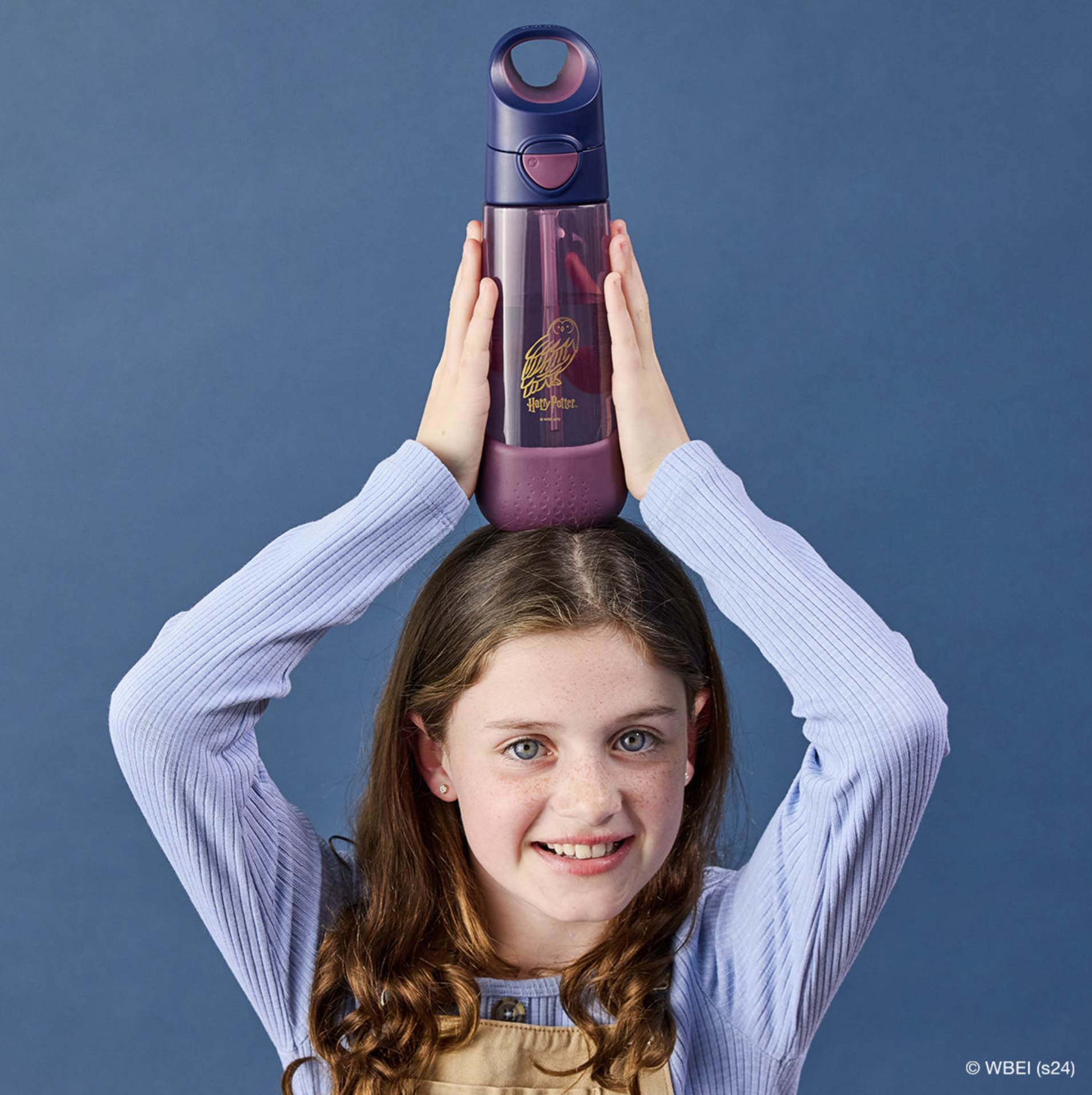  Garrafa de Tritán c/palhinha 600 ml Harry Potter - B.Box 