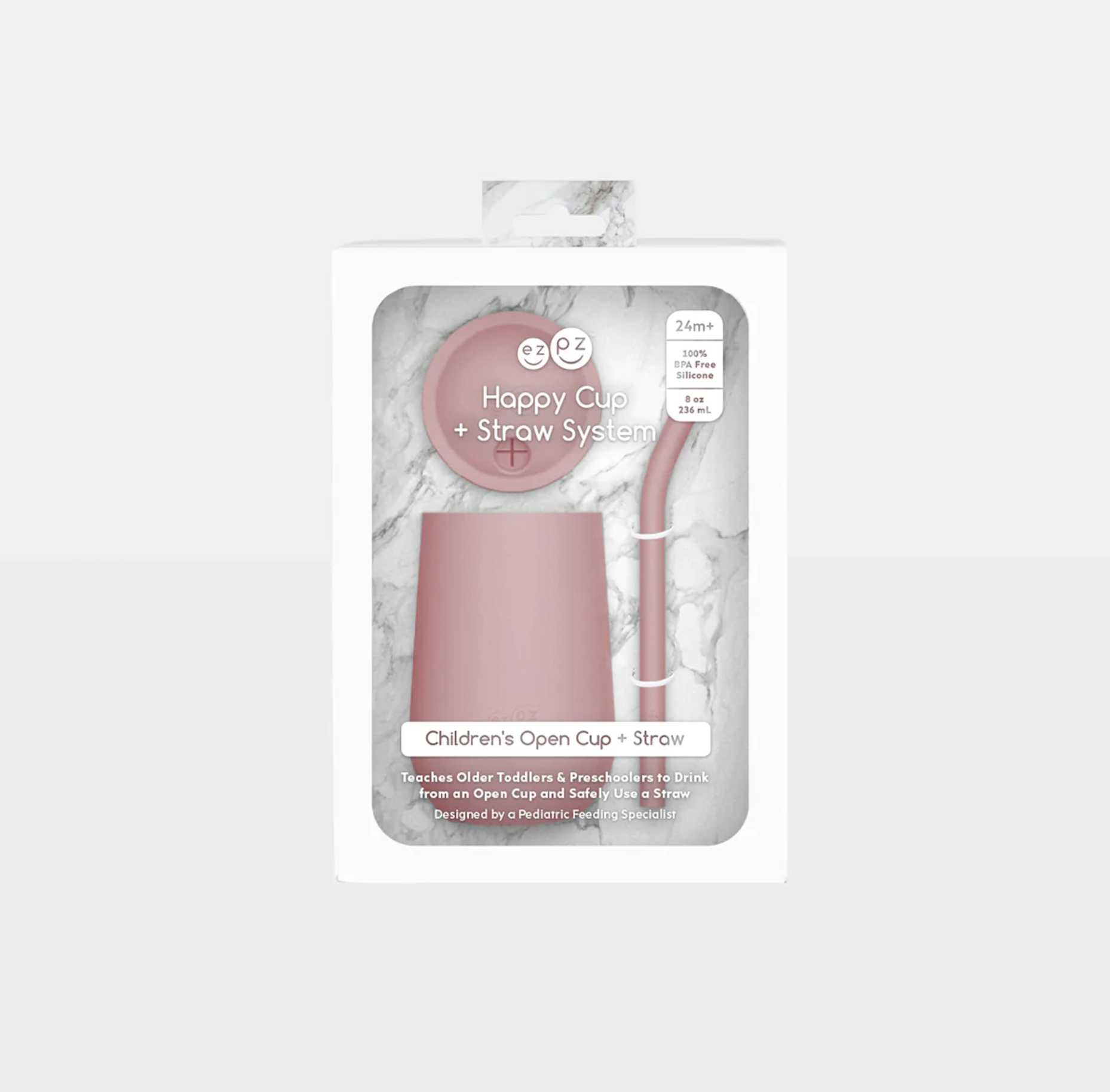  Happy Cup com Palhinha Rosa Nórdico - Ezpz 