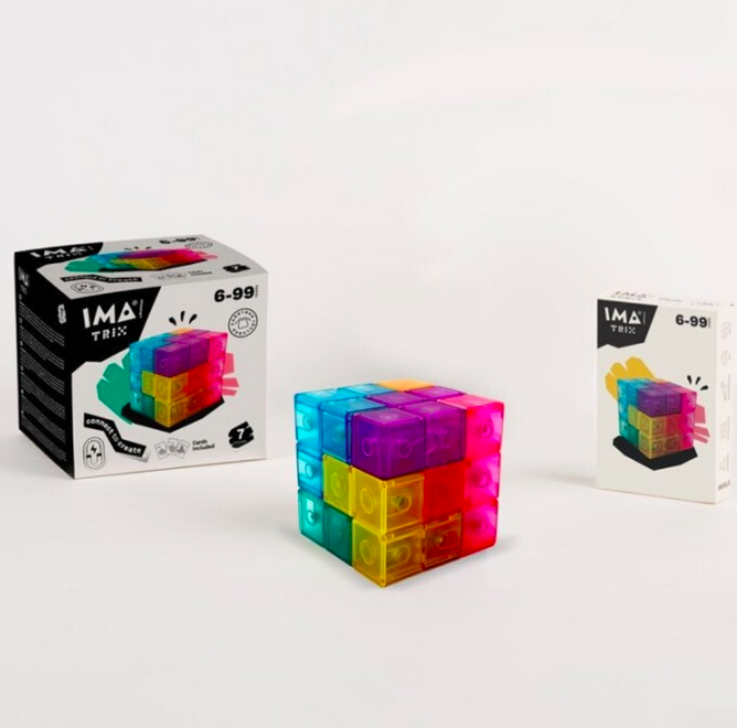  Ima Trix Cubos magnéticos 7 Peças - Imanix 