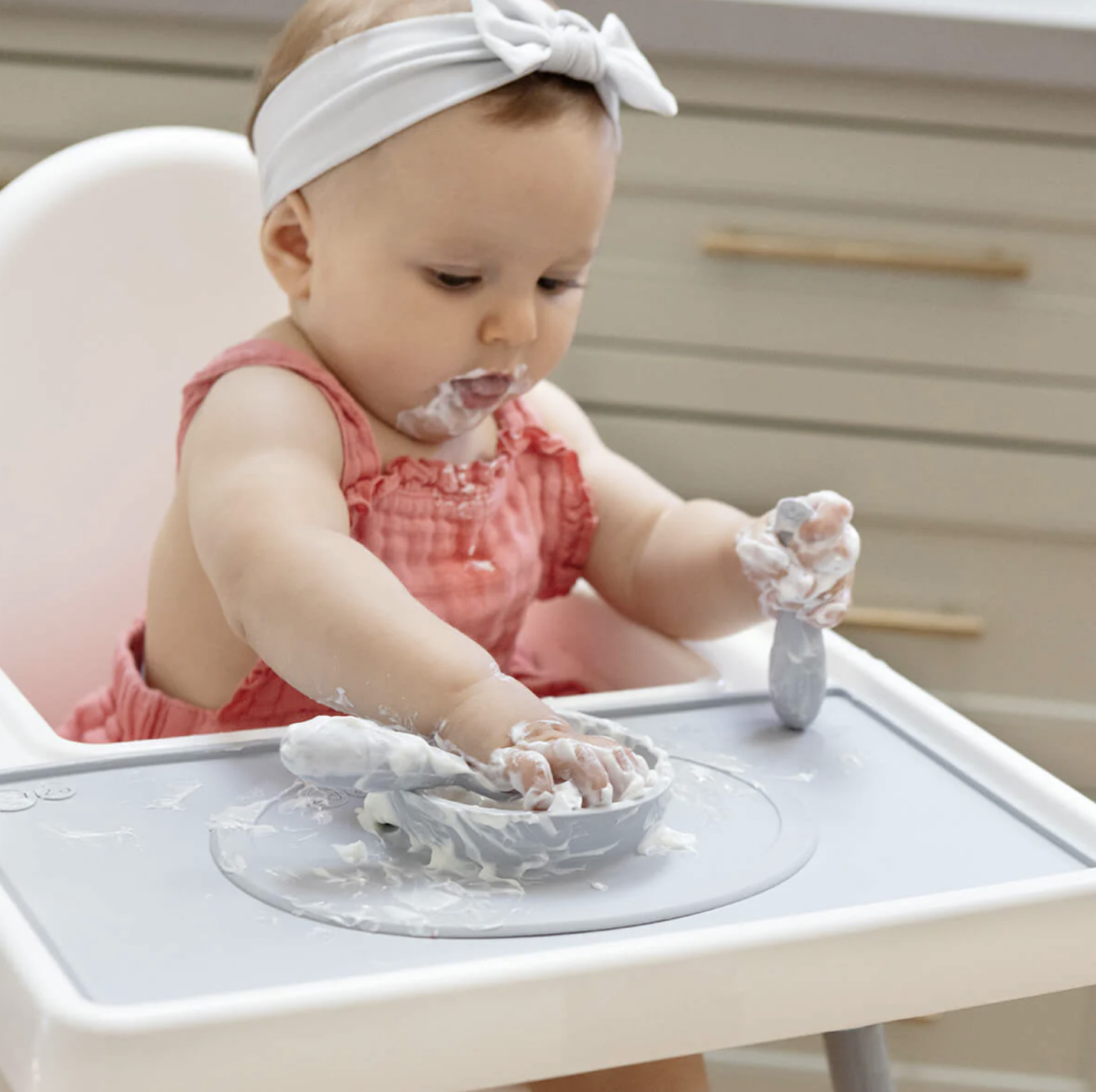  Individual Tiny Placemat Cinza Nórdico - Ezpz 