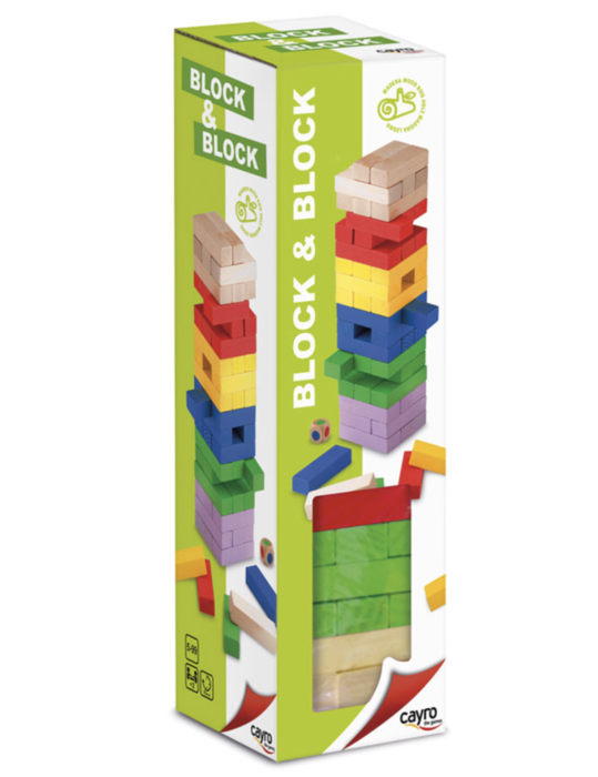  Jogo Block & Block Cores - Cayro 