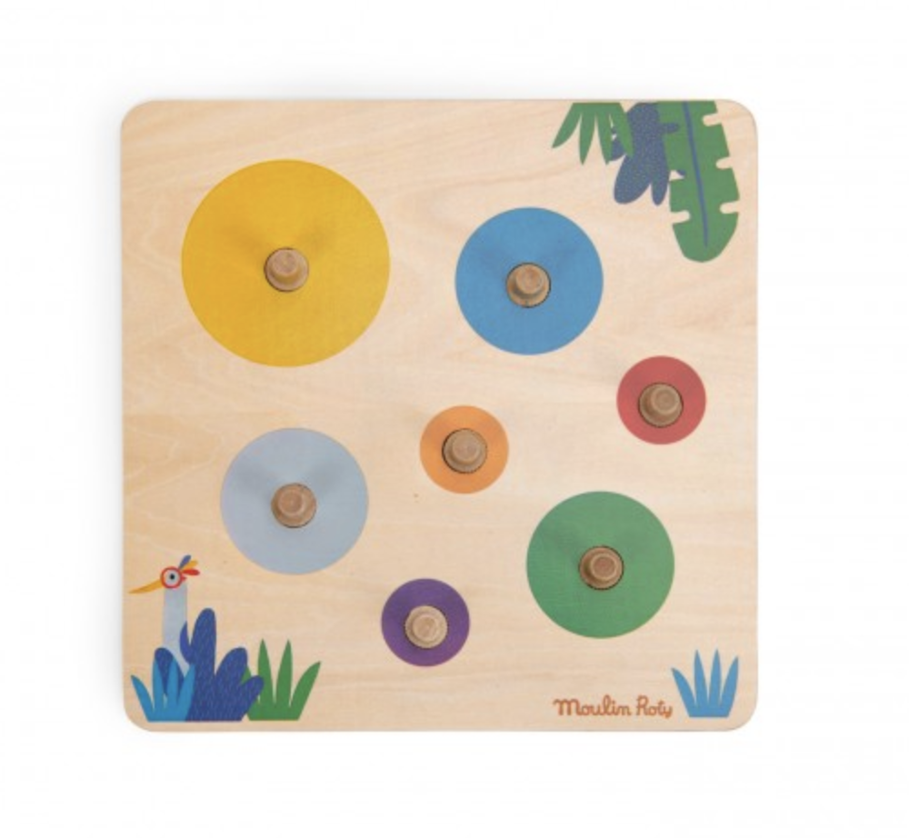  Jogo de Engrenagens Les Toupitis - Moulin Roty 