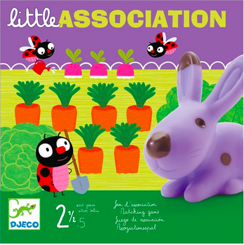  Jogo de Observação e Rapidez Little Association - Djeco 