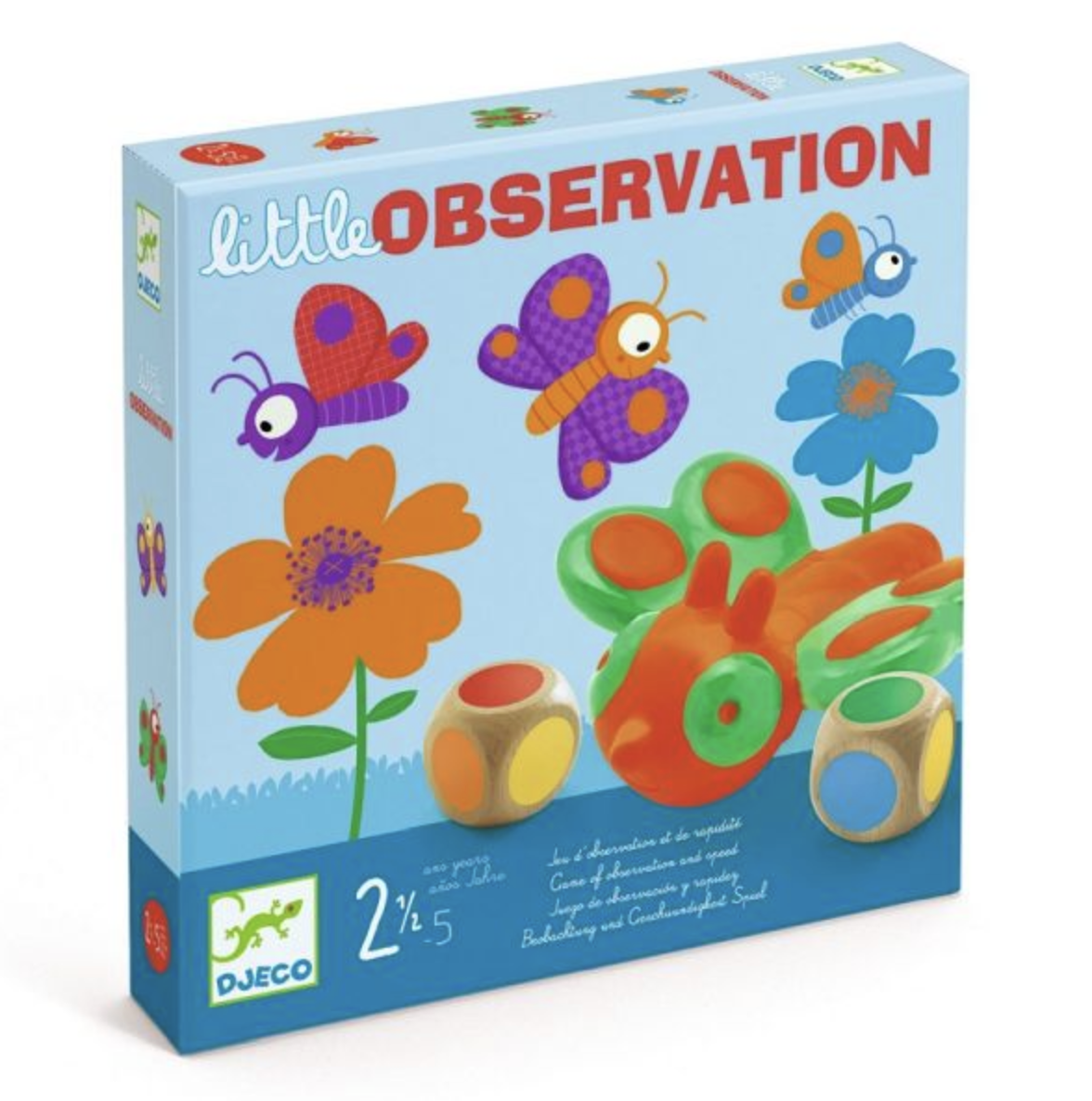  Jogo de Observação e Rapidez Little Observation - Djeco 