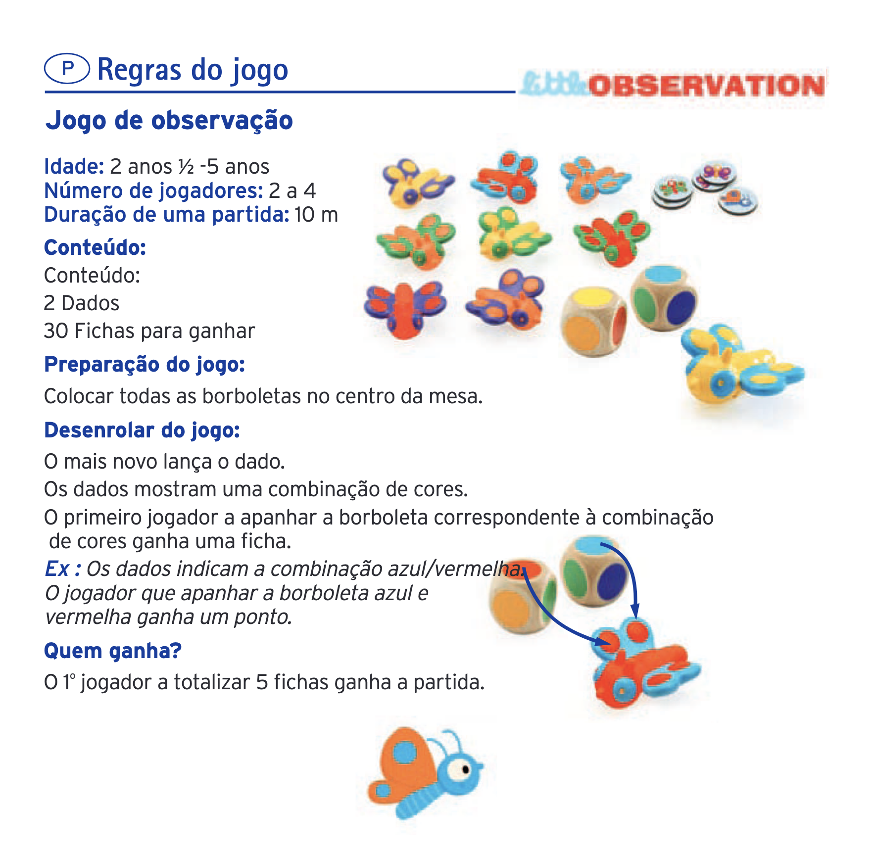  Jogo de Observação e Rapidez Little Observation - Djeco 
