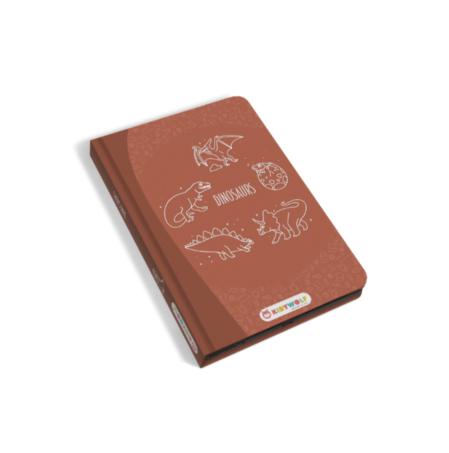  Kidydraw Mini Desenho com Ilustrações Dinosauros - Kidywolf 