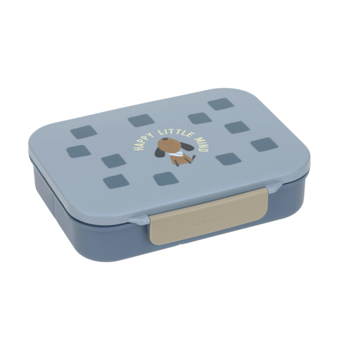  Lancheira Bento Pattern Party Blue Green - Lassig 