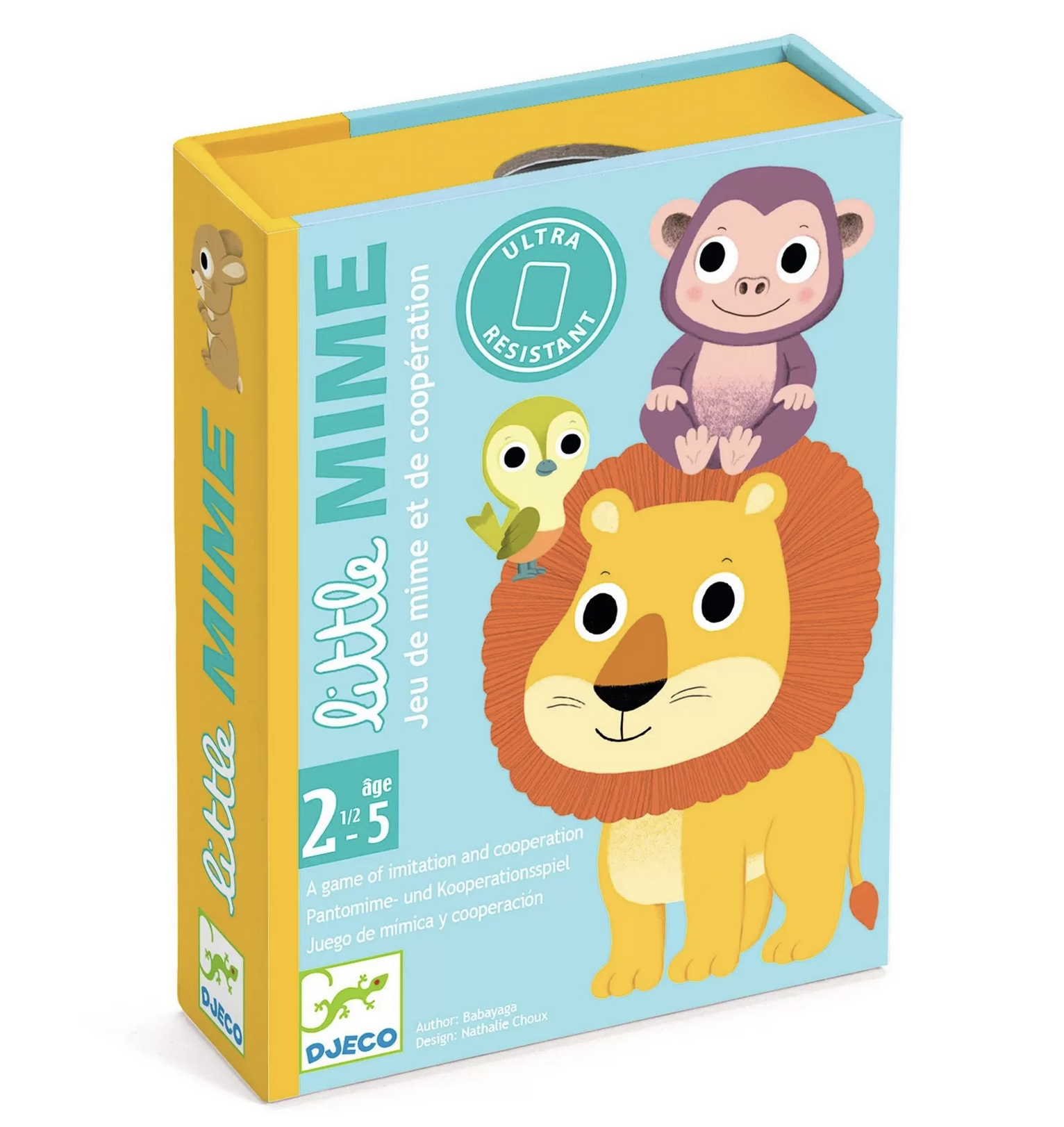  Little Mime Jogo de Cartas de Mímica/Imitação - Djeco 