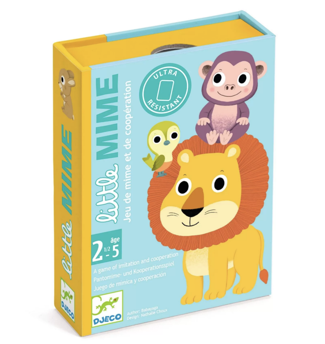  Little Mime Jogo de Cartas de Mímica/Imitação - Djeco 