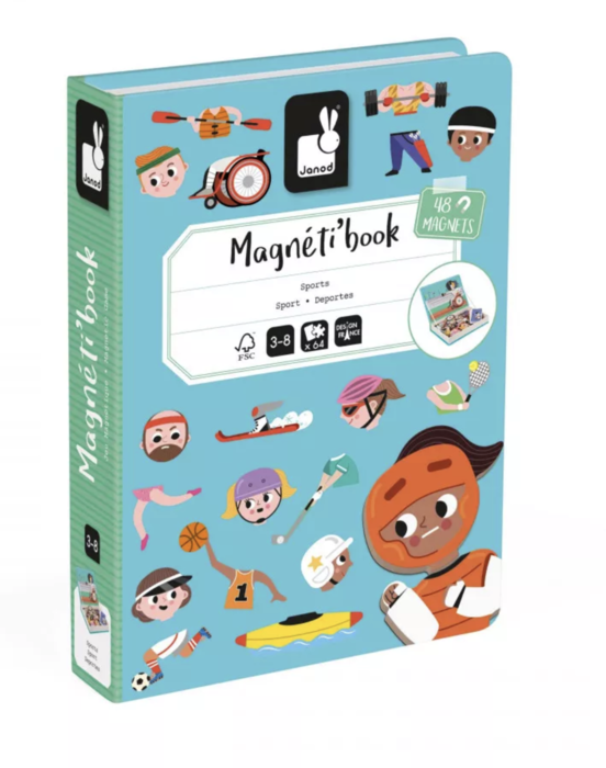  Livro Magnético Desportos - Janod 