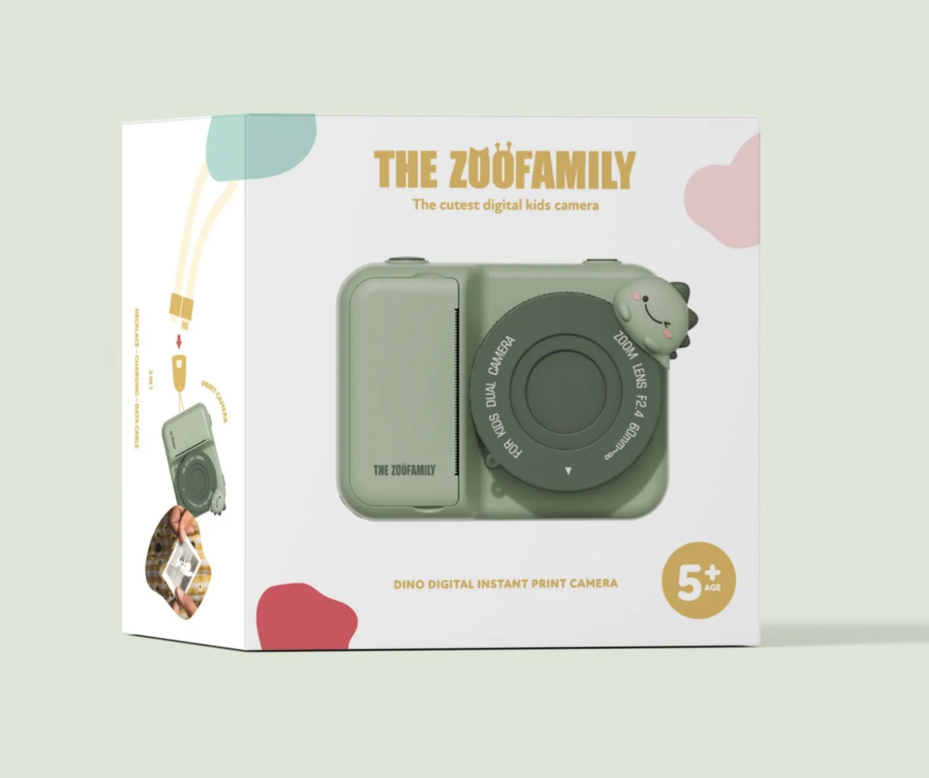  Máquina Fotográfica Zoo Print Dino - The Zoofamily 