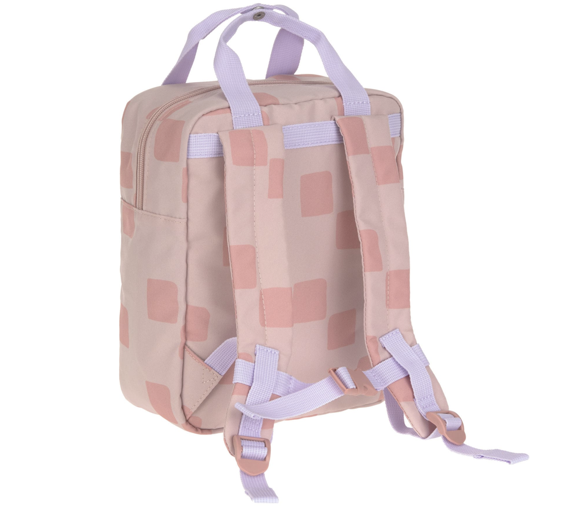  Mini Mochila Square Pattern Party Rose - Lassig 