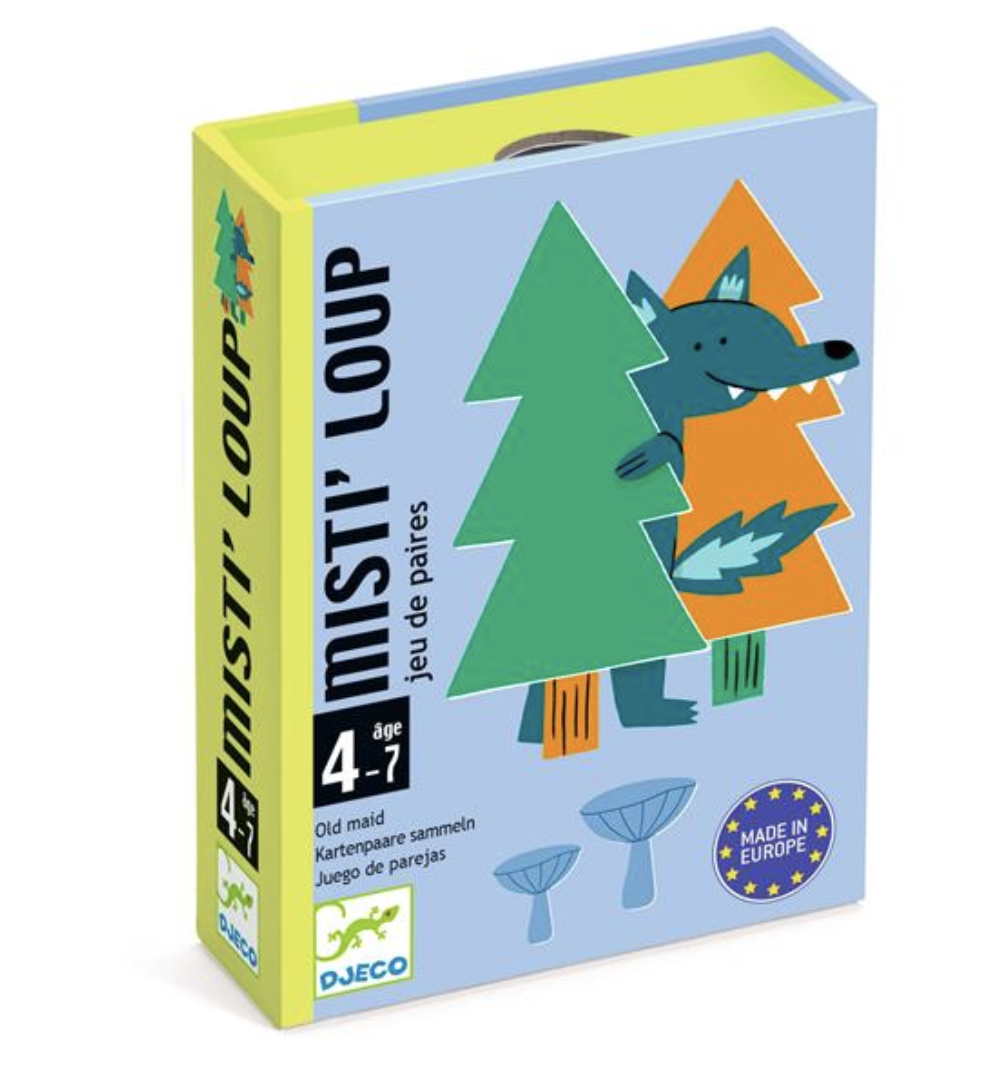 Misti'Loup Jogo de Cartas para Formar Pares - Djeco 0