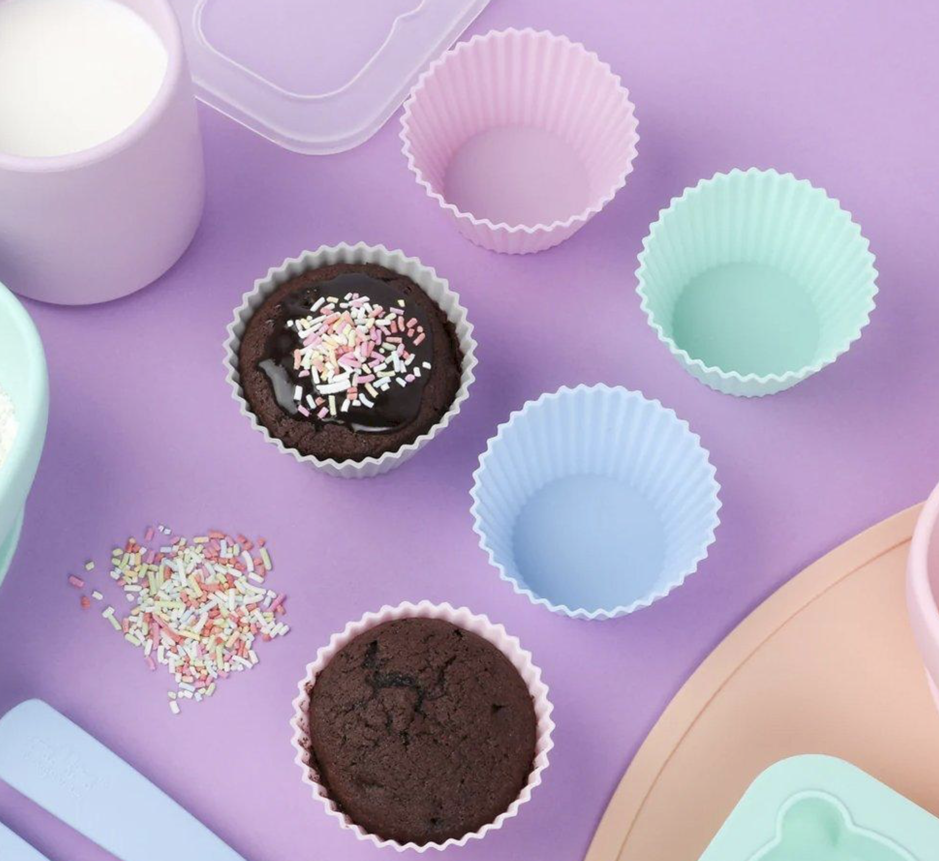  Moldes de Silicone para Muffins - We Might Be Tiny 