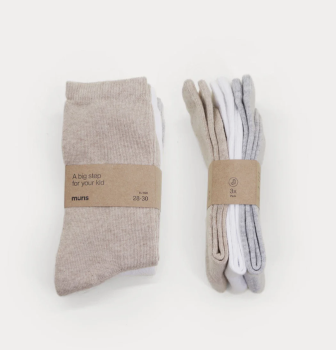  Muris Meias Barefoot Junior Pack 3 
