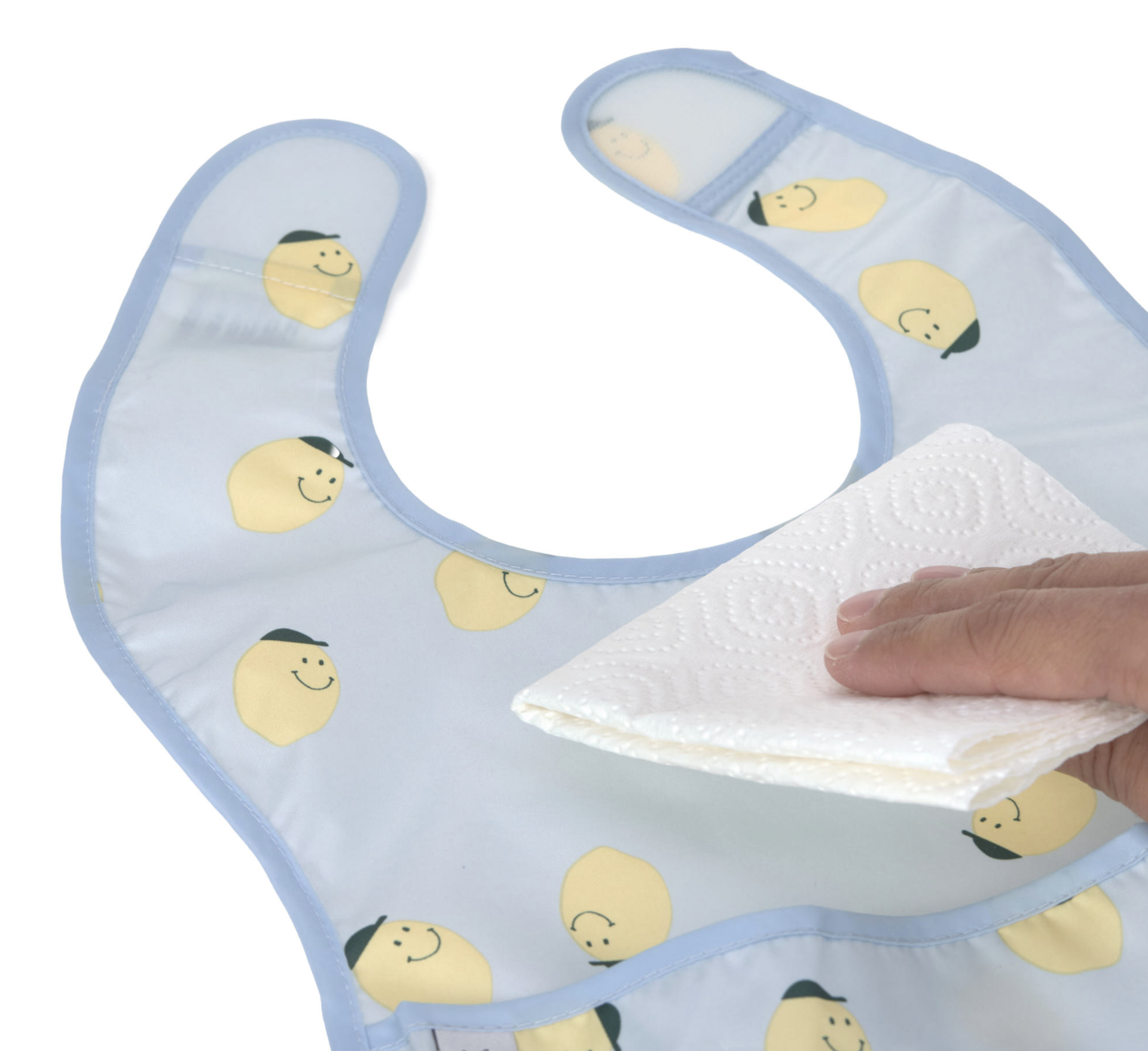  Pack de 2 Babetes Happy Fruits Lemon - Lassig 
