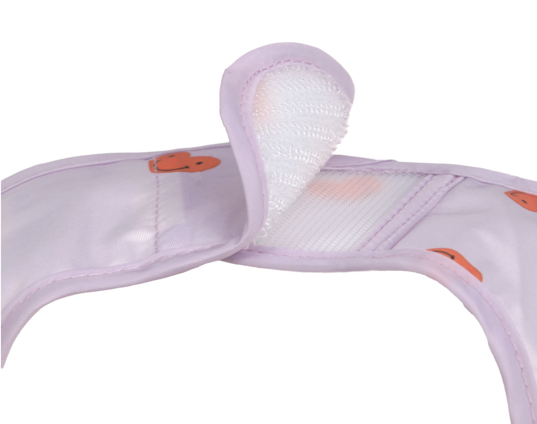 Pack de 2 Babetes Happy Rascals Heart Lavender - Lassig 