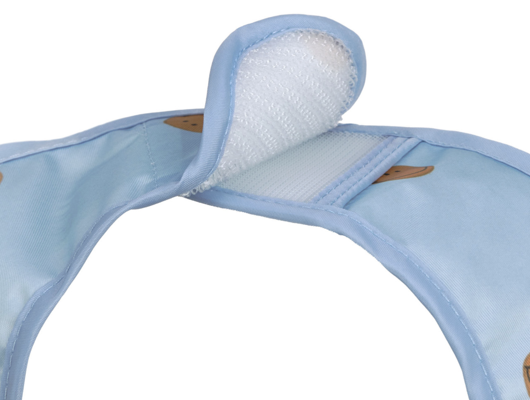 Pack de 2 Babetes Happy Rascals Smile Blue - Lassig 