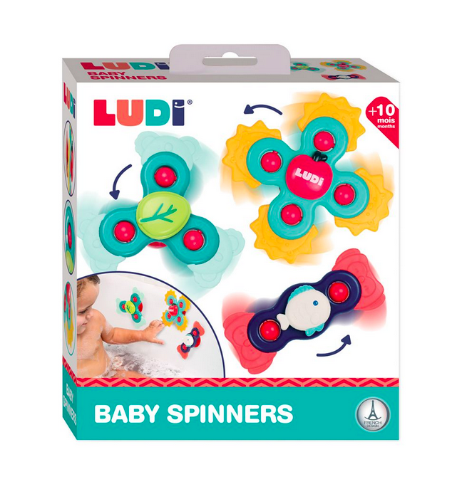 Piões Flexíveis c/ Ventosas - Ludi 1