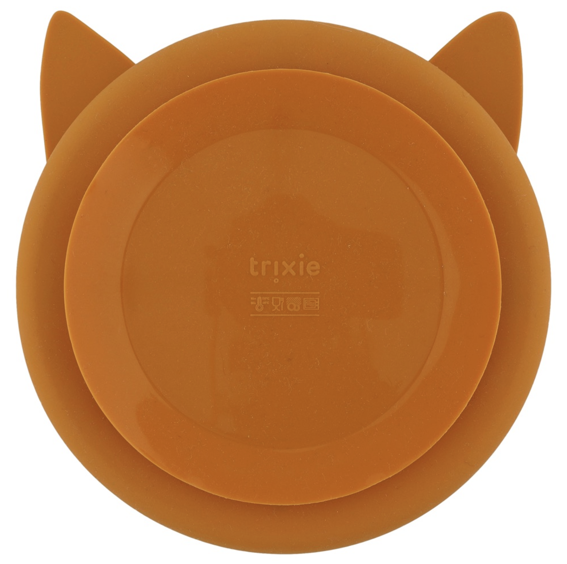  Prato de Silicone 3 Divisões e Ventosa Mr. Fox- Trixie 