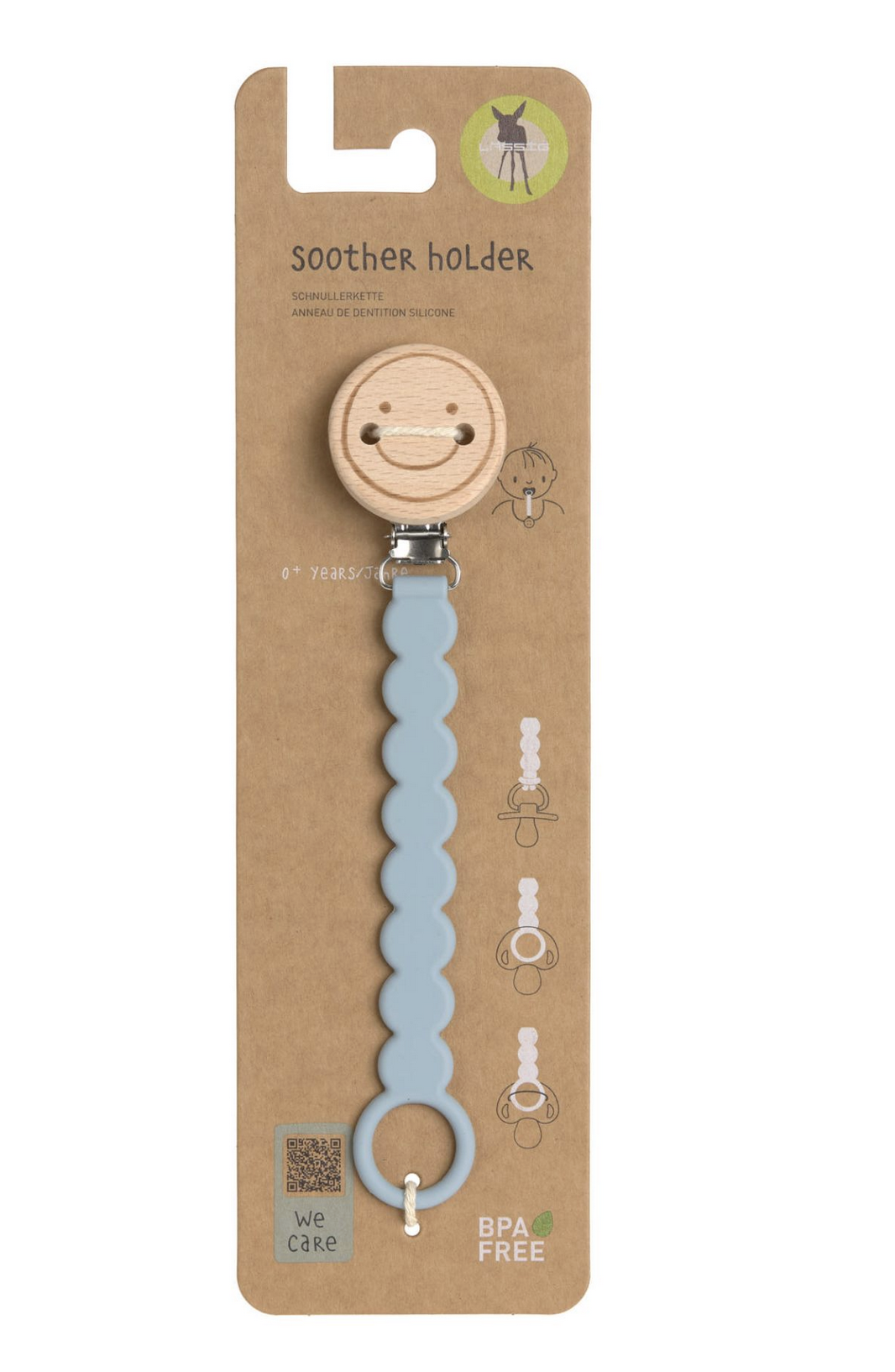  Prende Chuchas Tiny Smile Powder Blue - Lassig 