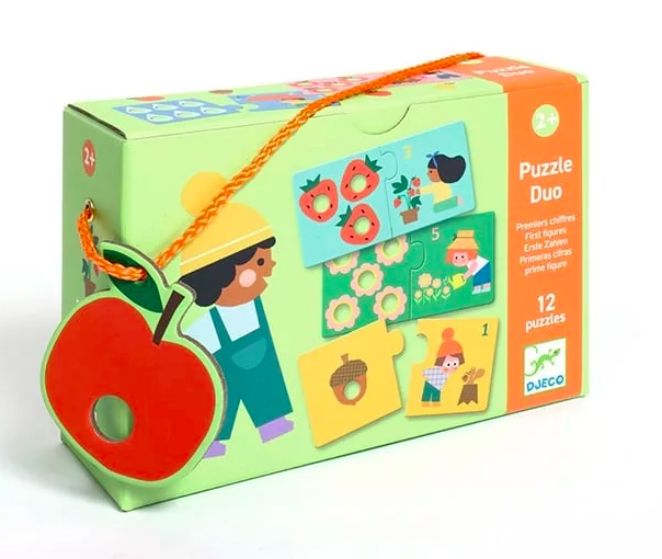 Puzzle Duo Primeiros Números - Djeco